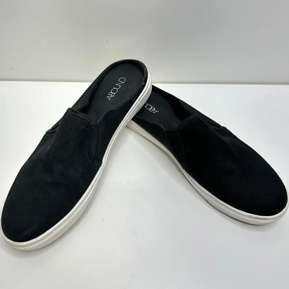 Abound‎ Women’s Slide On Black Sneaker Shoes Size 7